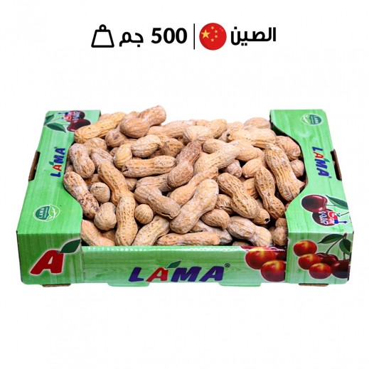 لاما فول سوداني صيني محمص مملح 500 جم تقريبًا