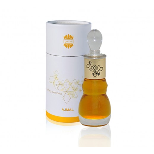 أجمل - زيت عطر عود وورد 12 جم