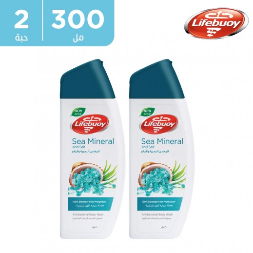 لايفبوي - جل استحمام المضاد للبكيريا 2 × 300 مل - يتم التوصيل بواسطة توصيل فاست