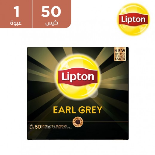 ليبتون إيرل جراي 50 كيس شاي
