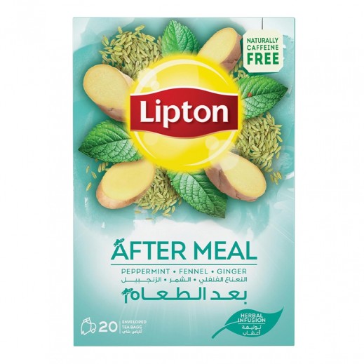 ليبتون شاي بعد الوجبات العشبي 20 × 1.5 جم