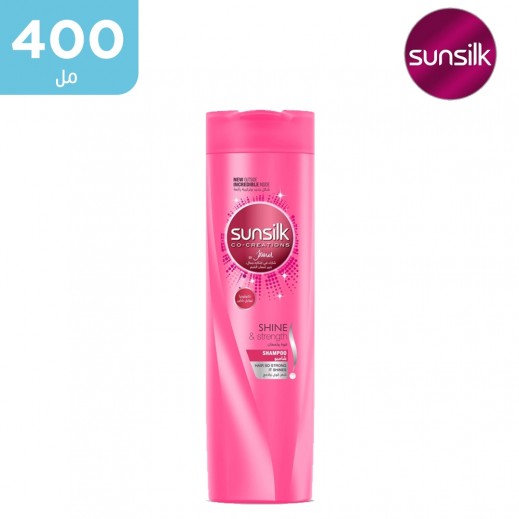 صانسيلك - شامبو قوة ولمعان 400 مل - يتم التوصيل بواسطة توصيل فاست