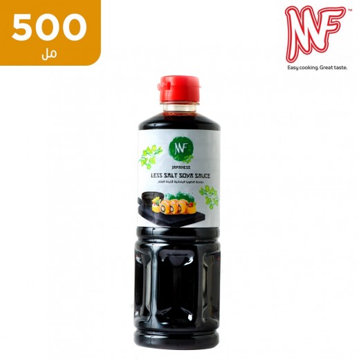 ام اف -  صلصة صويا يابانية ملح قليل 500 مل - يتم التوصيل بواسطة توصيل فاست