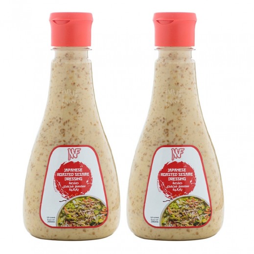إم إف صلصة سمسم محمص يابانية 2×300 مل 