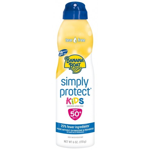 بانانا بوت سبراي سمبلي بروتكت (SPF50+) للحماية من الشمس للأطفال 170 مل - يتم التوصيل بواسطة توصيل فاست