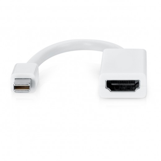 يوني كيت - وصلة ميني HDMI إلى HDMI طرف سالب طول 1 متر – أبيض