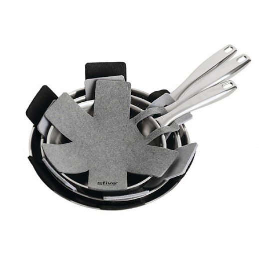 5 فايف سيمبلي سمارت - مجموعة واقيات أواني الطهي 6 قطع ألوان متنوعة - يتم التوصيل بواسطة Taw9eel within 1 working day 