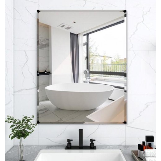 أكواسان - مرآة حمام مستطيلة 450 × 600 مم - يتم التوصيل بواسطة Aquasan within 3 Working Days 