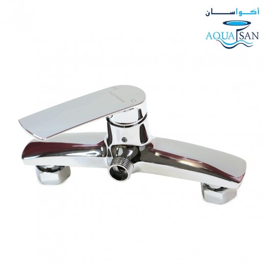 خلاط دش - نحاس صلب - ساتان - يتم التوصيل بواسطة Aquasan within 3 Working Days 