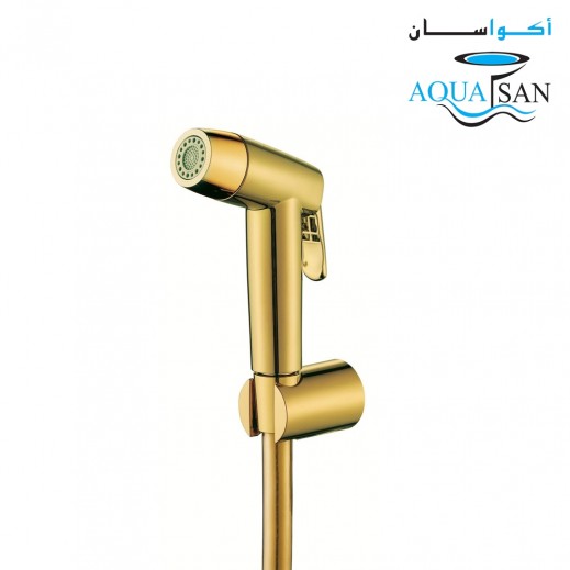 أكواسان - شطاف حمام - ذهبي وردي  - يتم التوصيل بواسطة Aquasan within 3 Working Days 