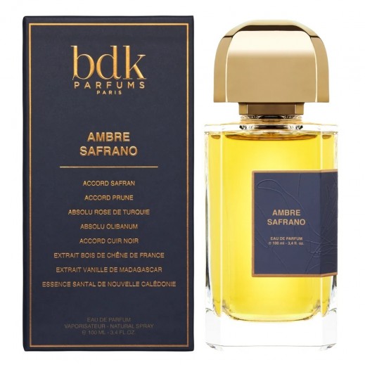 بي دي كيه عطر أمبر سافرانو للجنسين 100 مل - يتم التوصيل بواسطة توصيل خلال 24 ساعة