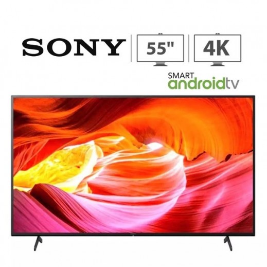 تلفزيون سونيLED الذكي 55 بوصة أندرويد  4 كى HDR - يتم التوصيل بواسطة Xcite فى خلال 3 ايام عمل