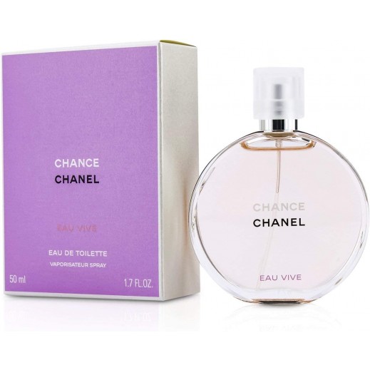 شانيل عطر شانس أو فيف للنساء 50 مل - يتم التوصيل بواسطة   بواسطة ماي فير ليدي خلال 2 أيام عمل