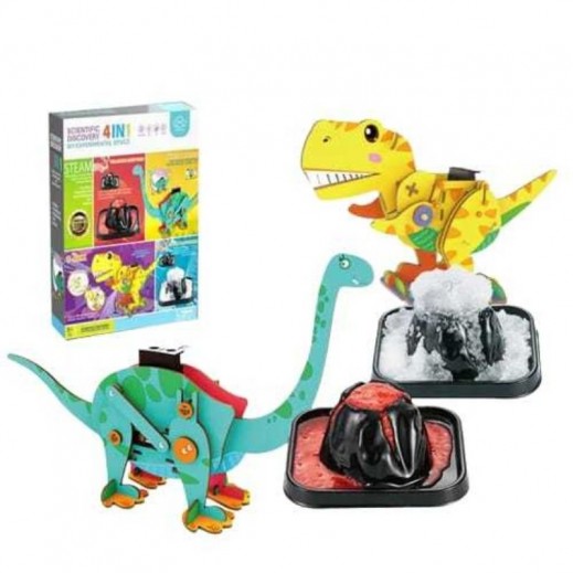 جهاز تجريبي يمكنك صنعه بنفسك 4 في 1 أكثر من 8 سنوات - يتم التوصيل بواسطة Delivered by Monkiz Company within 24 Hours