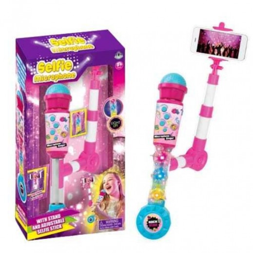 لعبة ميكروفون مع عصاة +3 سنوات - يتم التوصيل بواسطة Delivered by Monkiz Company within 24 Hours