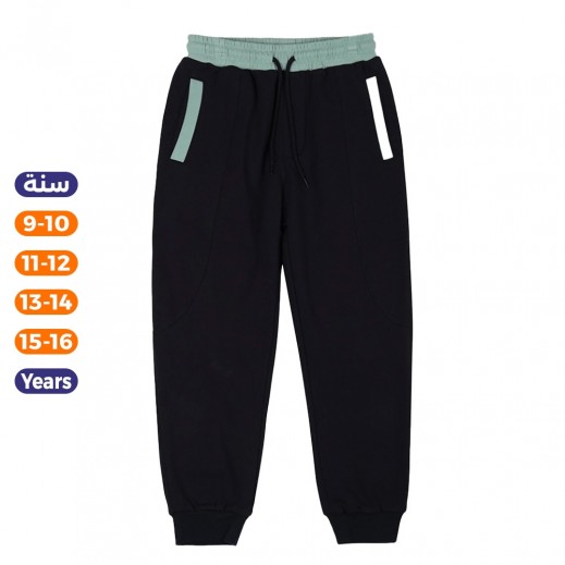 بنطلون ولادي من إن – أزرق كحلي - يتم التوصيل بواسطة توصيل خلال 24 ساعة 