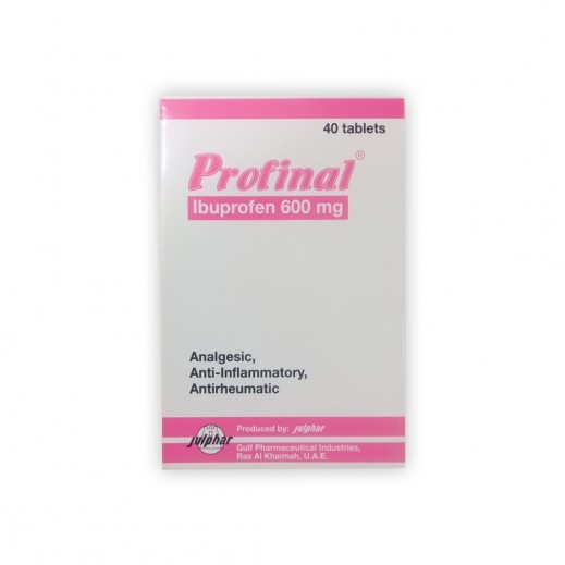 Profinal 600Mg Tablets 40 Tab | توصيل Taw9eel.com