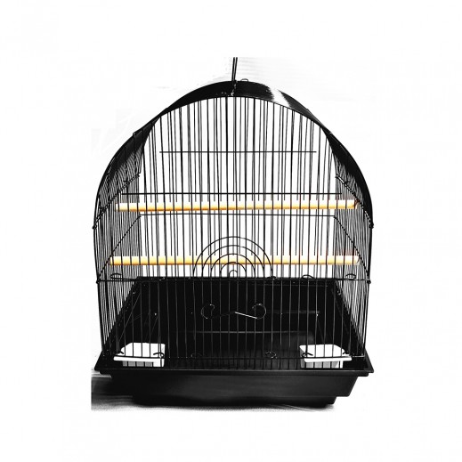 داليان - قفص طيور صغير- أسود 36 طول × 28 عرض × 44 ارتفاع سم - يتم التوصيل بواسطة بت زون- خلال 4 ساعات عمل