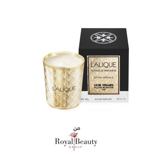 لاليك شمعة معطرة نوار بريمير بلوم بلانش 190 جم  - يتم التوصيل بواسطة   رويال بيوتي جروب بعد العيد 