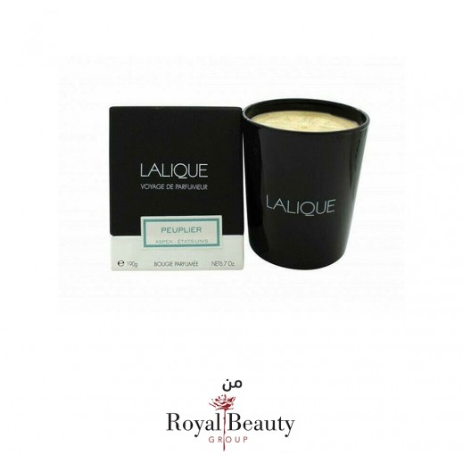 لاليك شمعة معطرة بيوبلير اسبن 190 جم  - يتم التوصيل بواسطة   رويال بيوتي جروب بعد العيد 
