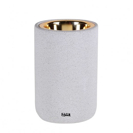 الشايع للعطور مبخرة كورك  لون أبيض رملي - يتم التوصيل بواسطة Taw9eel Within Working 24 Hours