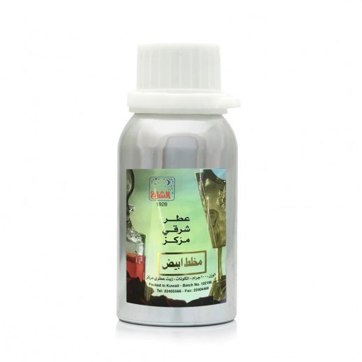زيت عطري مركز أبيض ممزوج شرقي من الشايع للعطور 100 جم - يتم التوصيل بواسطة Taw9eel Within Working 24 Hours