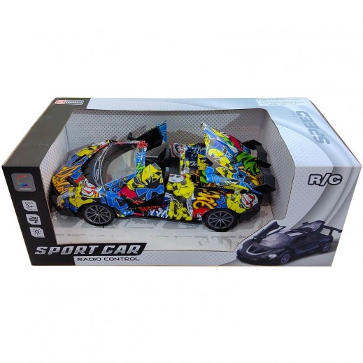سيارة رياضية مع جهاز تحكم عن بعد للجنسين - 3+ سنوات - يتم التوصيل بواسطة   خلال 24 ساعة 