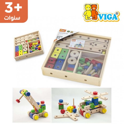 ڤيغا - مجموعة بناء - 53 قطعة (3+ سنوات) - يتم التوصيل بواسطة   خلال 24 ساعة 