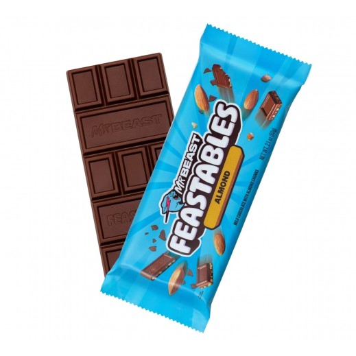 مستر بيست فيستابل لوح شوكولاتة باللوز 60 جم