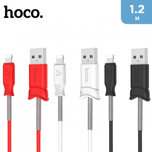 هوكو - كيبل USB إلى Lightning للشحن ومزامنة البيانات 1.2 متر