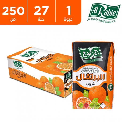 الربيع شراب البرتقال 27 × 250 مل   - يتم التوصيل بواسطة توصيل فاست