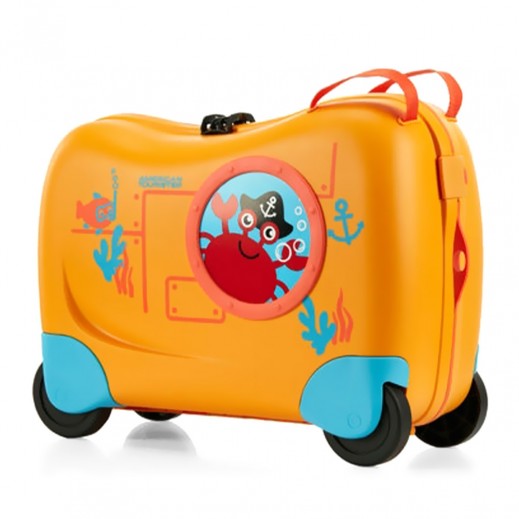 أمريكان توريستر حقيبة سفر بعجل سكيتل نكست أصفر سبمارين