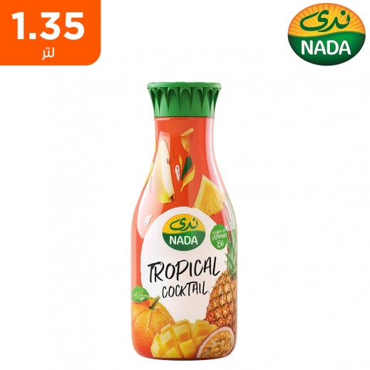 ندى - عصير كوكتيل فواكه تروبيكال 1.35 لتر - يتم التوصيل بواسطة توصيل فاست