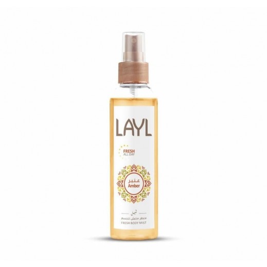 ليل - معطر الجسم برائحة العنبر - 150 مل