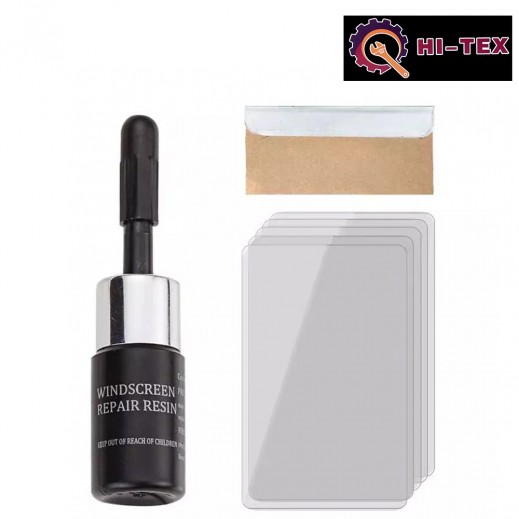 هاي تكس - طقم إصلاح الزجاج الأمامي والزجاج 