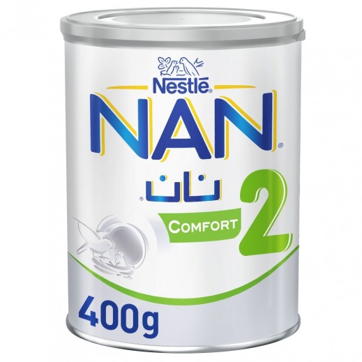 نستله - تركيبة حليب للمتابعة نان كمفورت للأطفال المرحلة 2 400 جم (6-12 شهر) - يتم التوصيل بواسطة توصيل فاست