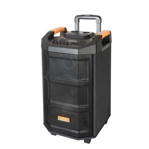 Orca Rechargeable Bluetooth Trolley Speaker 40W RMS Black توصيل