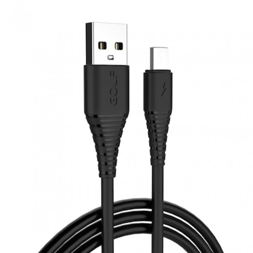 جولف - كابل شحن سريع ونقل بيانات يو إس بي إلى مايكرو 1 متر - يتم التوصيل بواسطة توصيل فاست