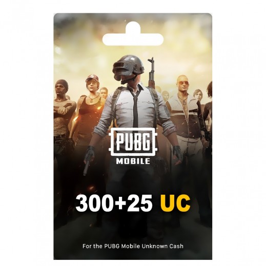 بابجي 300+25 UC - الإستلام عبر الواتساب والإيميل