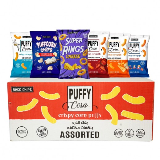 راكو بفك الذرة نكهات متنوعة 16 × 12 جم - يتم التوصيل بواسطة توصيل فاست