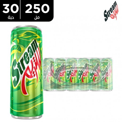 ستريم - مشروب غازي بنكهة الليمون 30×250 مل - يتم التوصيل بواسطة توصيل فاست