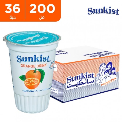 سانكيست شراب البرتقال 36 × 200 مل - يتم التوصيل بواسطة توصيل فاست