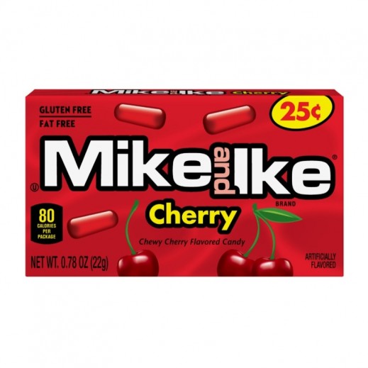 Cherry Candy Box 22 g by Mike And Ike