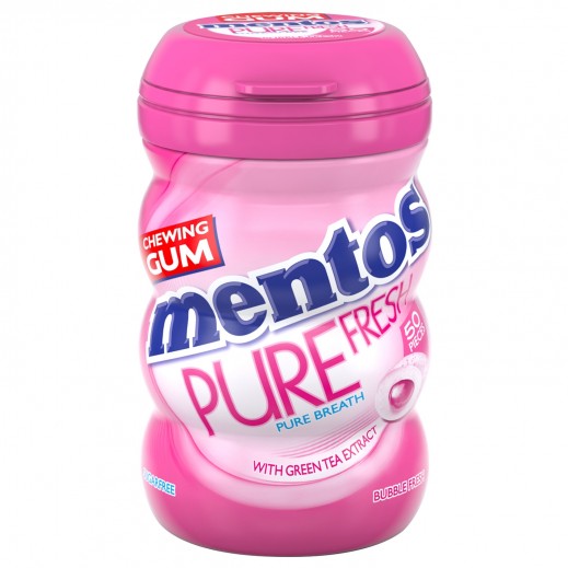 Mentos Pure Bubble Fresh Gum 100 g