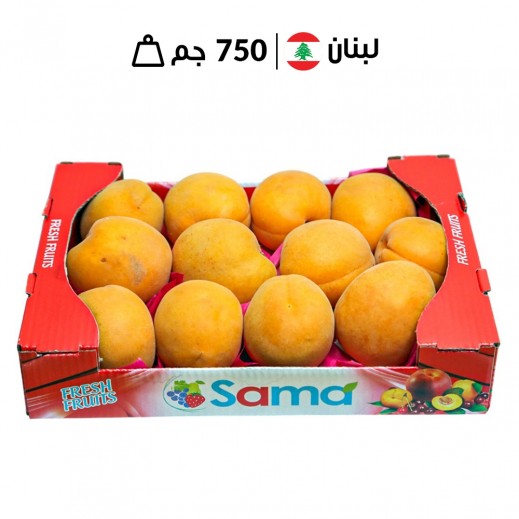 علبة مشمش لبناني طازج (750 جرام تقريبًا)