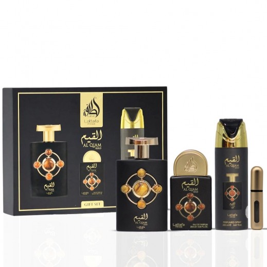 لطافة مجموعة هدايا 3 قطع عطر برايد القيام جولد EDP للنساء 100 مل + 20 مل + مزيل عرق 200 مل