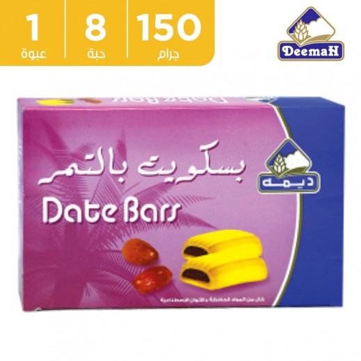 ديمه - بسكويت بالتمر 8 × 150 جم - يتم التوصيل بواسطة توصيل فاست