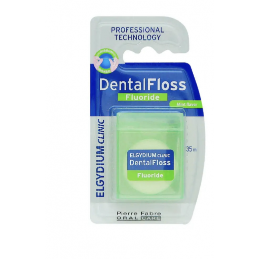 إلجيديوم كلينيك خيط أسنان بالفلورايد - يتم التوصيل بواسطة صيدلية فارمازون  - خلال ساعتين