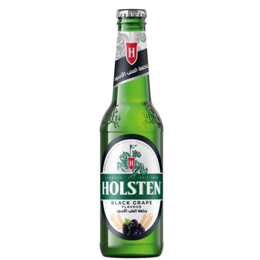 هولستن – مشروب الشعير بنكهة العنب الأسود 330 مل  - يتم التوصيل بواسطة توصيل فاست