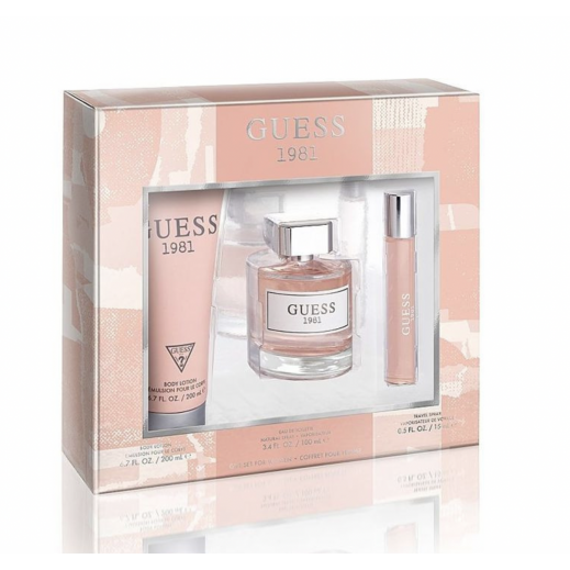 جيس عطر 1981 او دو تواليت للنساء 100 مل كبير – مجموعة 3 حبات - يتم التوصيل بواسطة توصيل خلال 24 ساعة